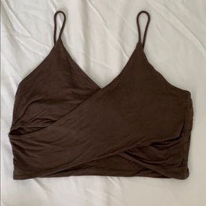 Charlotte Russe Cropped Tank Top